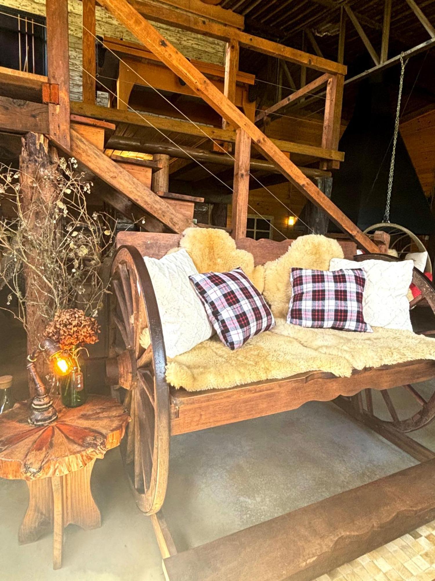 Estalagem Ceu Da Montanha - Morro Da Igreja Urubici Villa Bagian luar foto